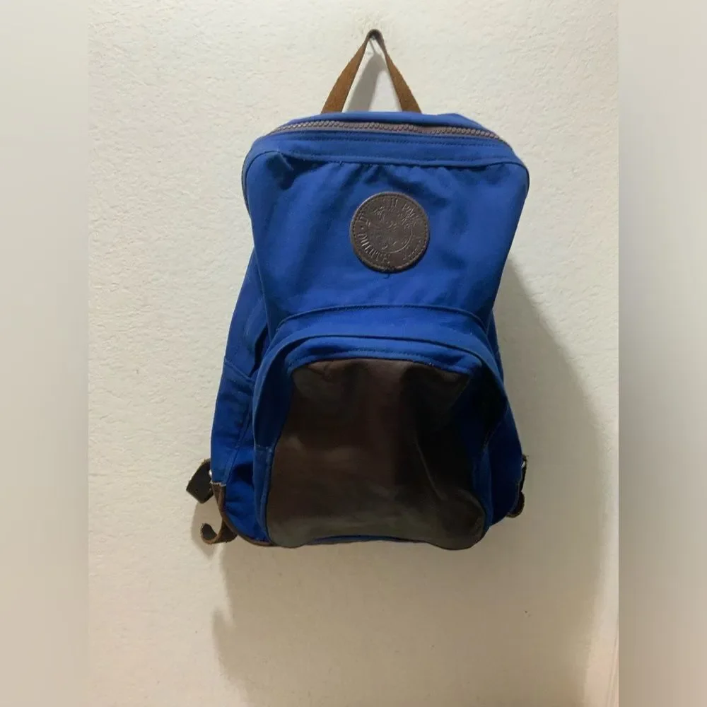 Duluth BackPack Genuine Canvas & Leather large  made in USA